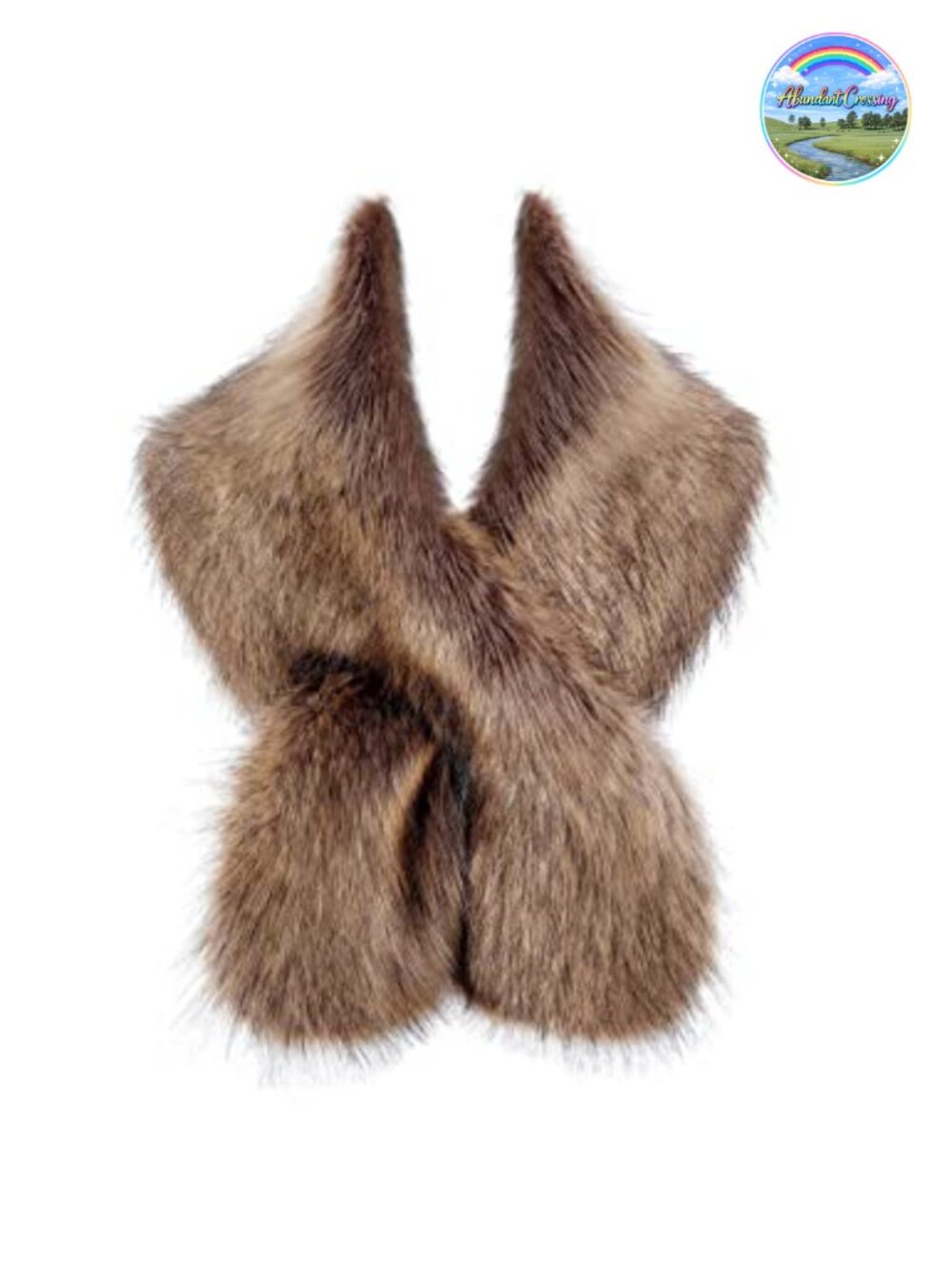 Faux Fur Shawl Wrap Evening Party Cover Up Bridal Stole
